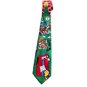 Looney Toons Christmas Tie